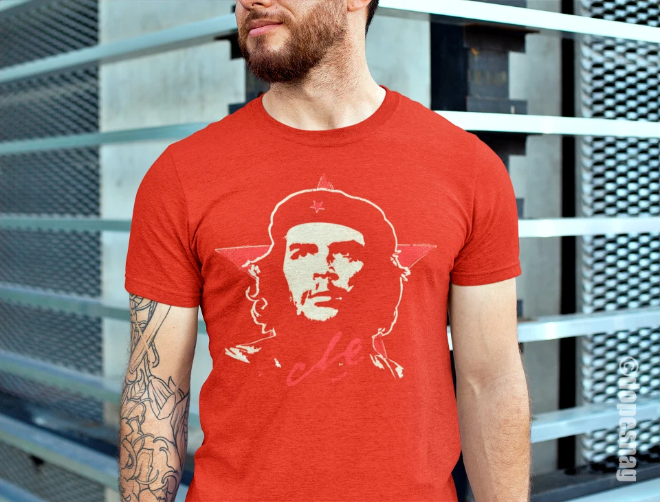 Che deserve his iconic t-shirt - design by Dopesnag.
