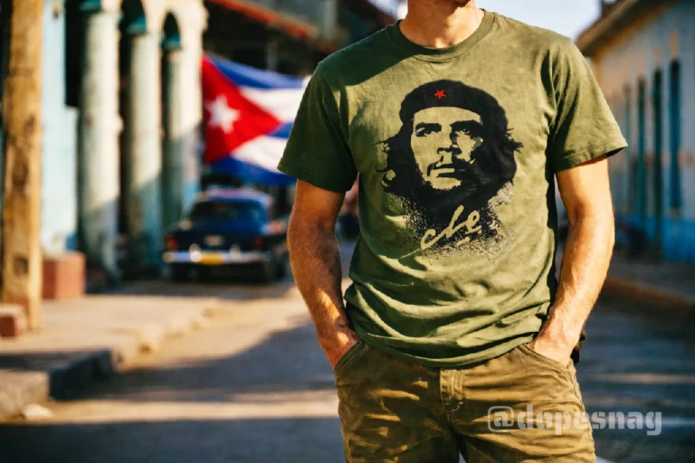 Che Guevara shirt featured image for article "Does Che Deserve His Iconic T Shirt" on Dopesnag