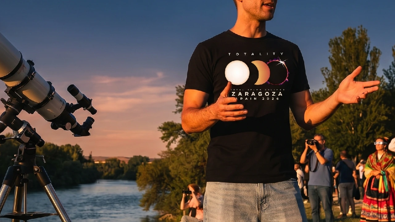 Solar Eclipse Spain 2026 shirts with totality graphic design for eclipse chasers